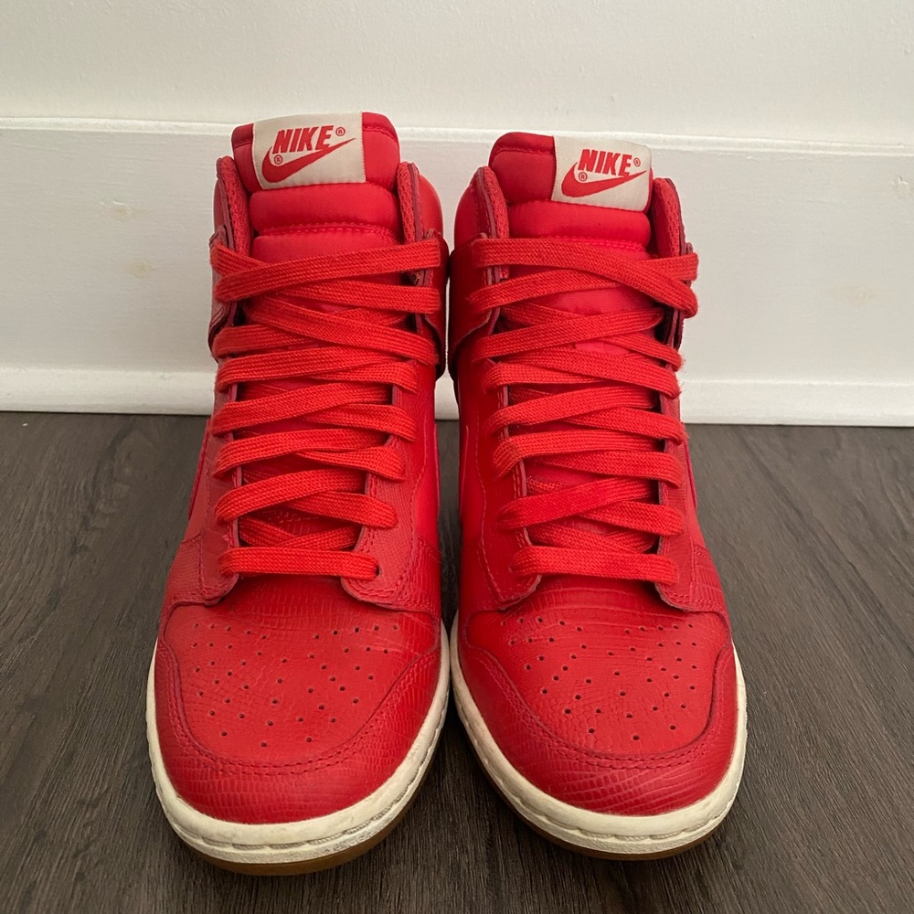 Nike Women’s Dunk Sky High Wedge Sneakers